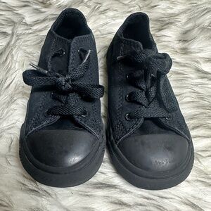 Black converse(unisex)